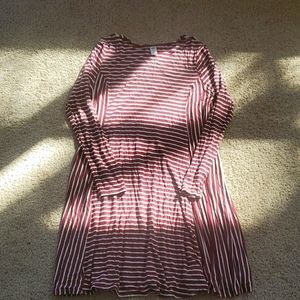 Jersey knit dress